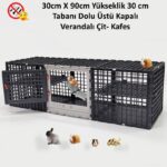 30cm X 30cm X 90 Cm, Üst Kapalı, Ginepig, Hamster, Civciv Çit, Kafes