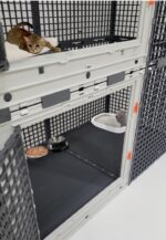 50cm X 100cm Yükseklik 50cm+50cm=100cm  Tabanı Dolu Üstü Kapalı  Kedi, Tavşan, Ginepig, Tavuk Çit ve Kafesi - Görsel 5