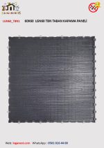 60CM x 60CM, Taban Kapatma Paneli Tüm 60 Lık Çit Kafeslere Uyumlu LGN60_TBN