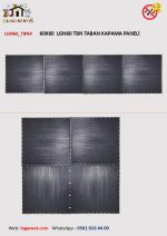 60CM x 60CM, Taban Kapatma Paneli Tüm 60 Lık Çit Kafeslere Uyumlu LGN60_TBN - Görsel 4