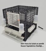 62cm X 62cm X 62cm Tavuk, Sülün, Keklik, Horoz Dinlenme Kafesi, Bantam Salma Kafesi. - Görsel 8