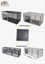 60CM x 60CM, Taban Kapatma Paneli Tüm 60 Lık Çit Kafeslere Uyumlu LGN60_TBN - Görsel 7