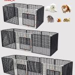60cm X 120cm X Yükseklik 60cm Katlanabilir Köpek, Kedi ve Tüm Evciller 2cmx 2cm Aralıklı Çit, Kafes (LGN60_SC)