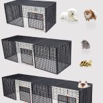 60cm X 120cm X Yükseklik 60cm ÜST KAPALI Köpek, Kedi, Tavşan, Civciv 2cmx 2cm Aralıklı Ultra Çit, Kafes (LGN60_SC120_UK)