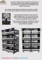 62cm X 62cm X 90cm 48-60Ad. Bıldırcın, 24-30 Keklik Kapasiteli LGN60_BLD_2TK - Görsel 8